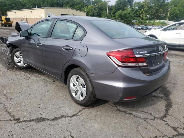 Photo 3 from auction – 2015 HONDA CIVIC LX with VIN 19XFB2F56FE243475