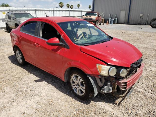 CHEVROLET SONIC LT 2012 with VIN 1G1JC5SHXC4123872 - Photo from auction