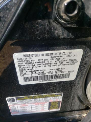 Photo 10 from auction – 2010 INFINITI M45 with VIN JN1BY0AR3AM650033