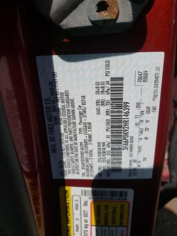 Photo 10 from auction – 2017 FORD FUSION TIT with VIN 3FA6P0K92HR146399