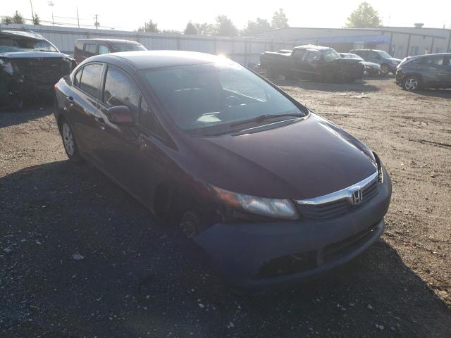 HONDA CIVIC LX 2012 with VIN 19XFB2F58CE075818 - Photo from auction