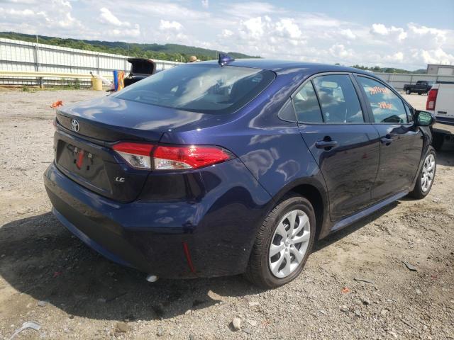 Photo 4 from auction – 2021 TOYOTA COROLLA LE with VIN 5YFEPMAE8MP266297
