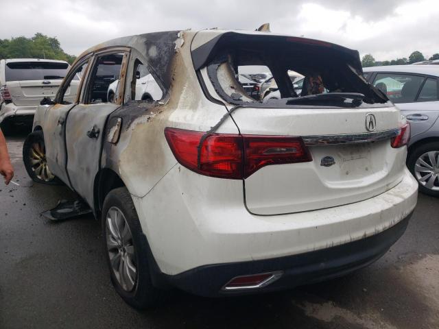 Photo 3 from auction – 2014 ACURA MDX TECHNO with VIN 5FRYD3H43EB019763