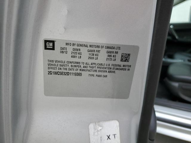 Photo 10 from auction – 2013 CHEVROLET IMPALA LTZ with VIN 2G1WC5E32D1119365