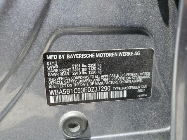 Photo 10 from auction – 2014 BMW 535 I with VIN WBA5B1C53EDZ37290