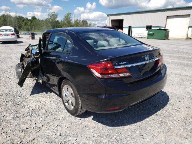 Photo 3 from auction – 2015 HONDA CIVIC LX with VIN 2HGFB2F53FH549457
