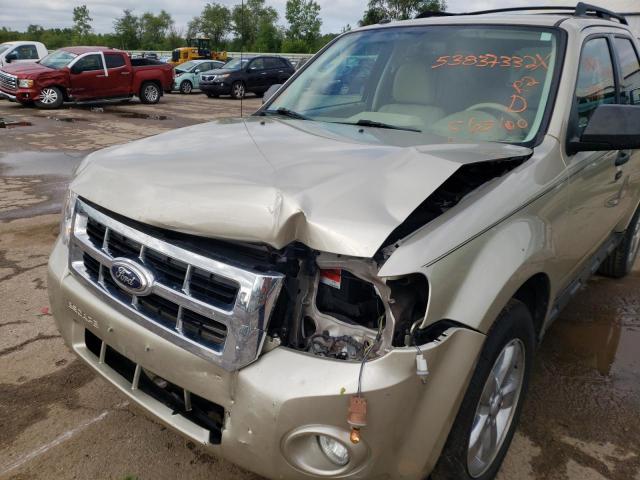 Photo 9 from auction – 2012 FORD ESCAPE XLT with VIN 1FMCU0D74CKC65100