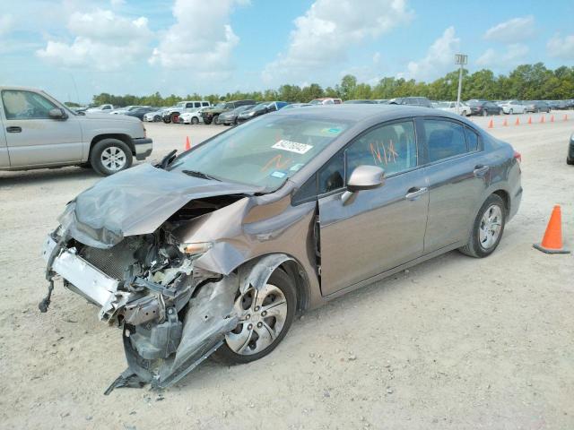 Photo 2 from auction – 2013 HONDA CIVIC LX with VIN 19XFB2F59DE010669
