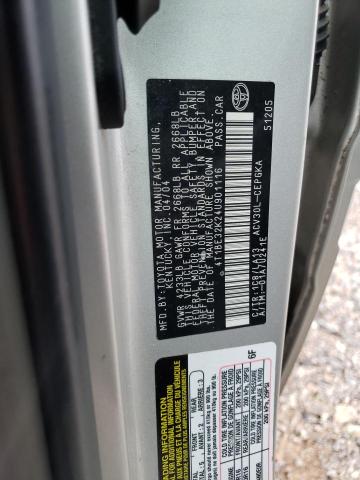 Photo 10 from auction – 2004 TOYOTA CAMRY LE with VIN 4T1BE32K24U901116