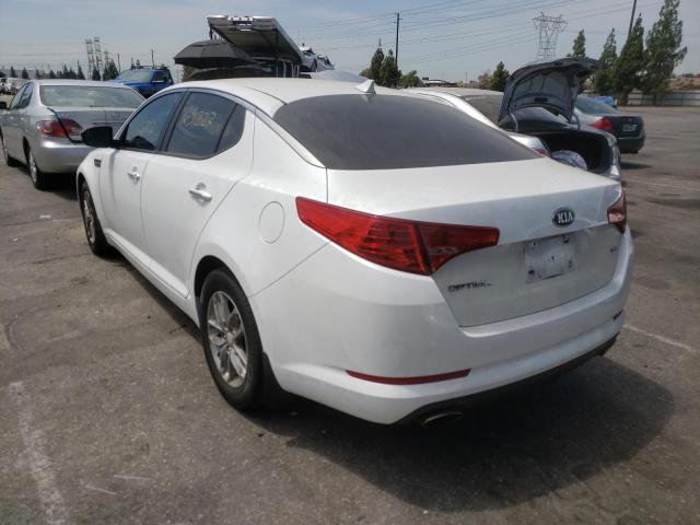 Photo 3 from auction – 2013 KIA OPTIMA LX with VIN KNAGM4A72D5338253