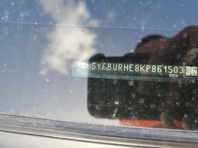 Photo 10 from auction – 2019 TOYOTA COROLLA L with VIN 5YFBURHE8KP861503