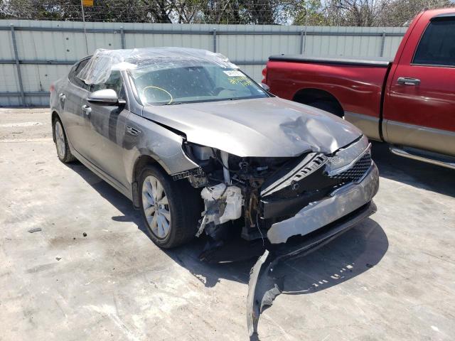 KIA OPTIMA EX 2017 with VIN 5XXGU4L36HG143934 - Photo from auction