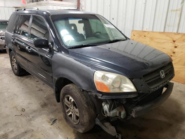 HONDA PILOT EXL 2005 with VIN 2HKYF18725H559665 - Photo from auction
