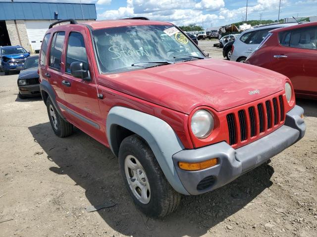 JEEP LIBERTY SP 2003 with VIN 1J4GL48K13W553237 - Photo from auction