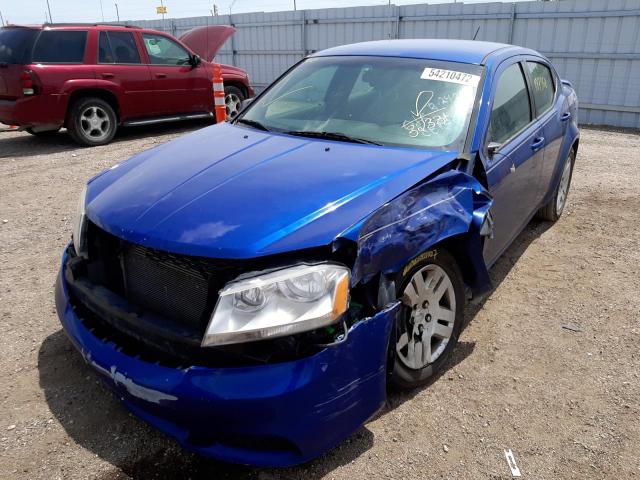 Photo 2 from auction – 2012 DODGE AVENGER SE with VIN 1C3CDZAB6CN243233