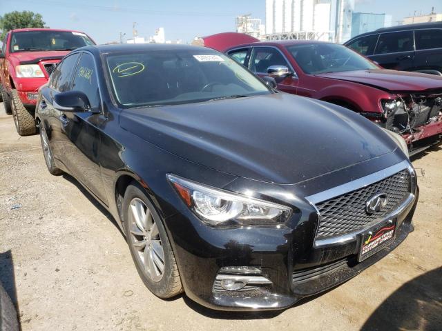 INFINITI Q50 BASE 2015 with VIN JN1BV7AP6FM336710 - Photo from auction