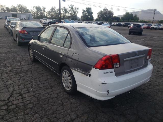 Photo 3 from auction – 2004 HONDA CIVIC LX with VIN 2HGES16654H545602