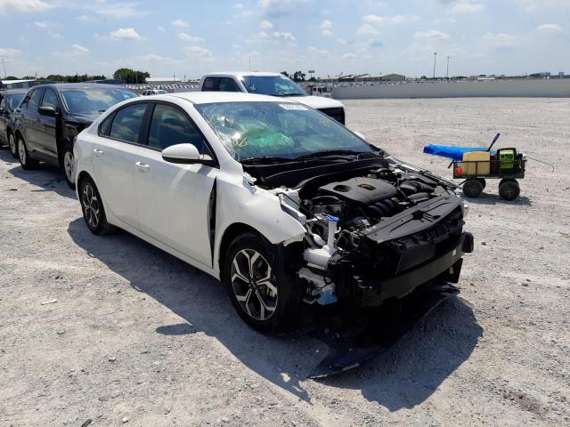 KIA FORTE FE 2020 with VIN 3KPF24ADXLE208962 - Photo from auction