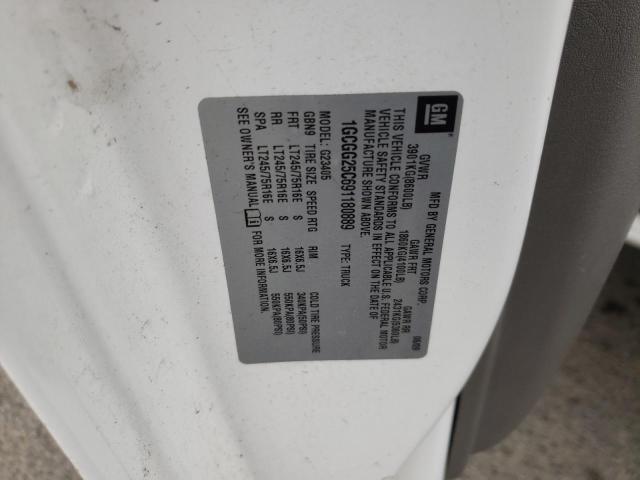 Photo 10 from auction – 2009 CHEVROLET EXPRESS G2 with VIN 1GCGG25C691180889