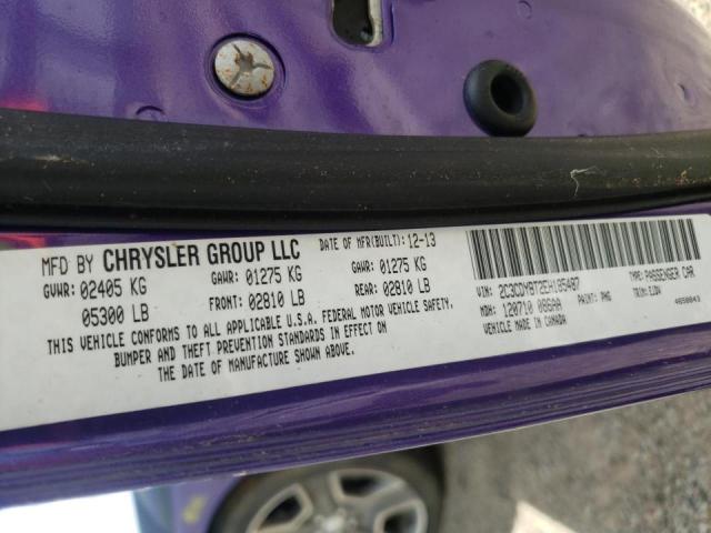 Photo 10 from auction – 2014 DODGE CHALLENGER with VIN 2C3CDYBT2EH185487