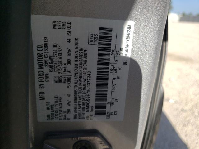 Photo 10 from auction – 2018 FORD TRANSIT CO with VIN NM0GS9F79J1377243