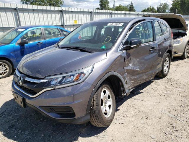 Photo 2 from auction – 2015 HONDA CR-V LX with VIN 5J6RM4H35FL042098