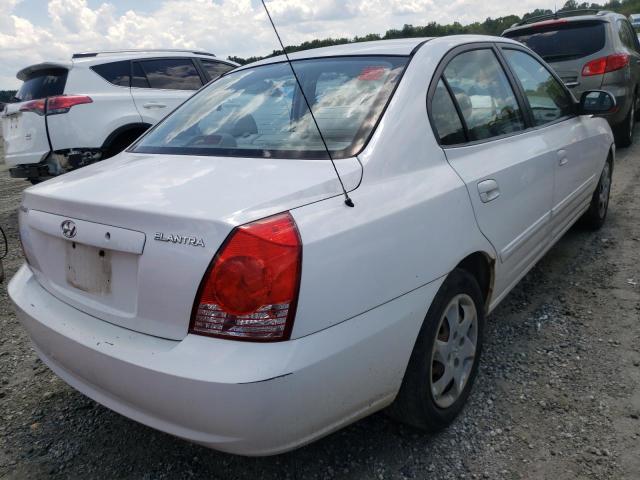 Photo 4 from auction – 2004 HYUNDAI ELANTRA with VIN KMHDN46D64U708591