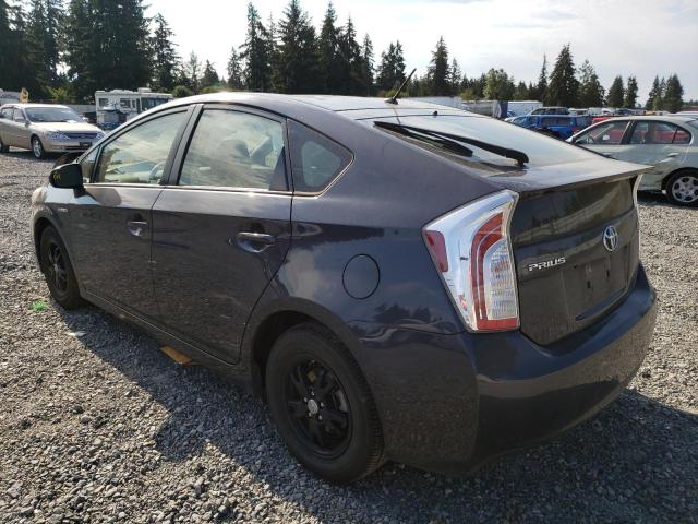 Photo 3 from auction – 2013 TOYOTA PRIUS with VIN JTDKN3DU0D1615365
