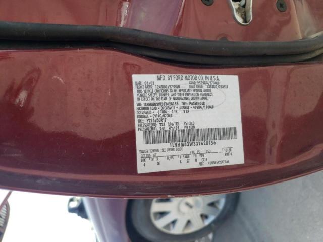 Photo 10 from auction – 2003 LINCOLN TOWN CAR C with VIN 1LNHM83W33Y628156
