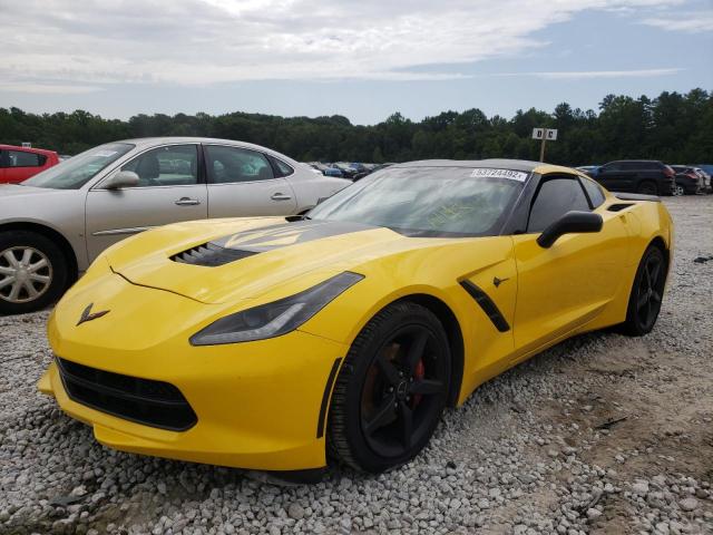Photo 2 from auction – 2014 CHEVROLET CORVETTE S with VIN 1G1YD2D71E5115946
