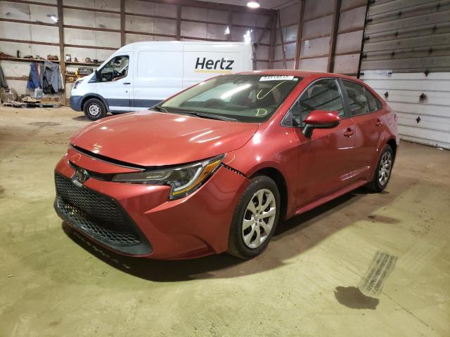 Photo 2 from auction – 2021 TOYOTA COROLLA LE with VIN 5YFEPMAE7MP237289