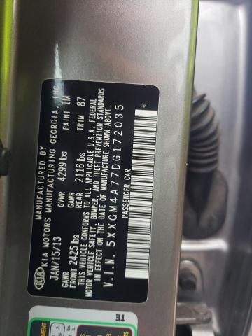Photo 10 from auction – 2013 KIA OPTIMA LX with VIN 5XXGM4A77DG172035