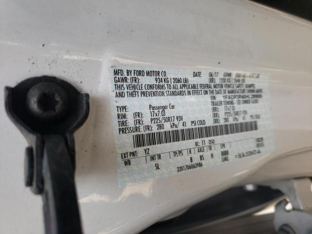 Foto 10 de la subasta – 2017 FORD FOCUS BEV con VIN 1FADP3R40HL289000