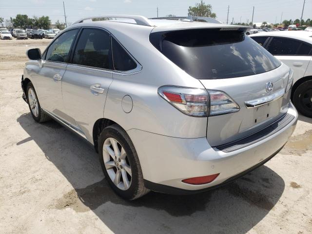 Photo 3 from auction – 2011 LEXUS RX350 with VIN JTJZK1BA3B2410986