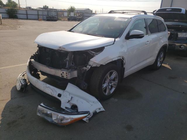 Photo 2 from auction – 2016 TOYOTA HIGHLANDER with VIN 5TDDKRFH8GS305721