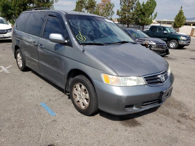 HONDA ODYSSEY EX 2002 with VIN 5FNRL189X2B027847 - Photo from auction