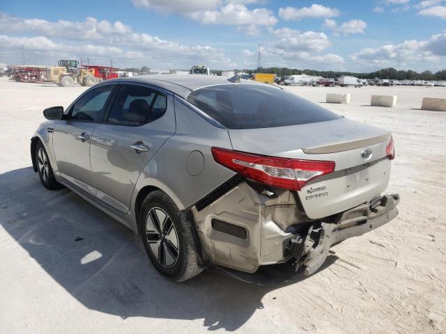 Photo 3 from auction – 2012 KIA OPTIMA HYB with VIN KNAGM4AD2C5020671