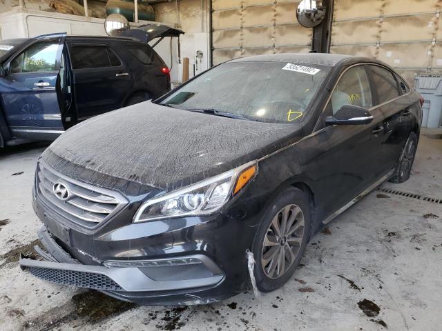 Photo 2 from auction – 2015 HYUNDAI SONATA SPO with VIN 5NPE34AF0FH101932