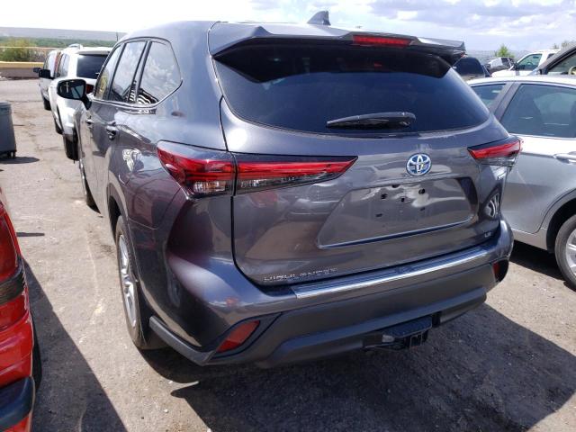 Photo 3 from auction – 2021 TOYOTA HIGHLANDER with VIN 5TDBBRCH5MS536230