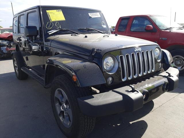 JEEP WRANGLER U 2017 with VIN 1C4BJWEG1HL582263 - Photo from auction