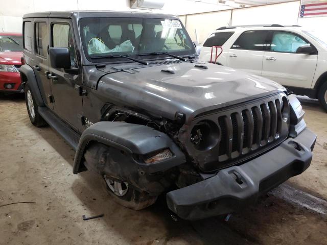 JEEP WRANGLER U 2019 with VIN 1C4HJXDG2KW504162 - Photo from auction