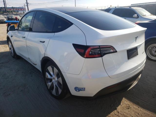 Photo 3 from auction – 2021 TESLA MODEL Y with VIN 5YJYGDEE4MF066357