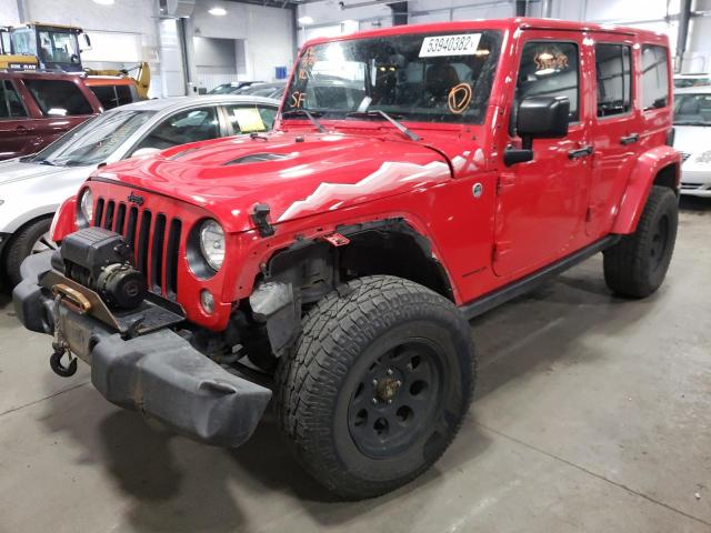 صورة رقم 2 من المزاد - 2015 JEEP WRANGLER U مع VIN 1C4BJWEG5FL600485