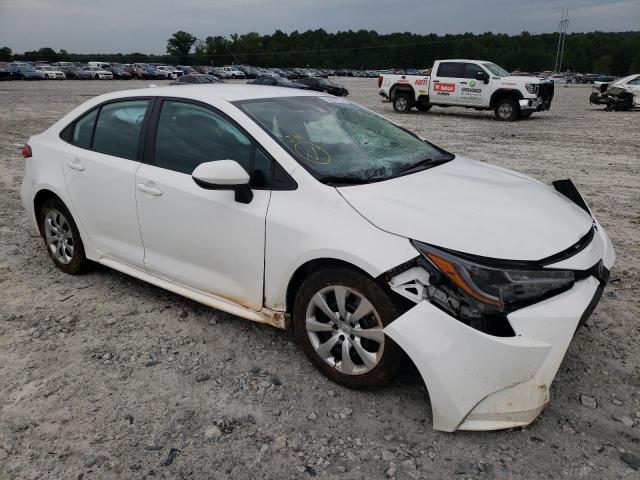 TOYOTA COROLLA LE 2020 with VIN 5YFEPRAE1LP099003 - Photo from auction
