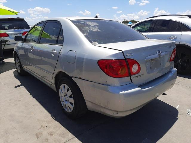Photo 3 from auction – 2004 TOYOTA COROLLA CE with VIN 2T1BR38E34C242857