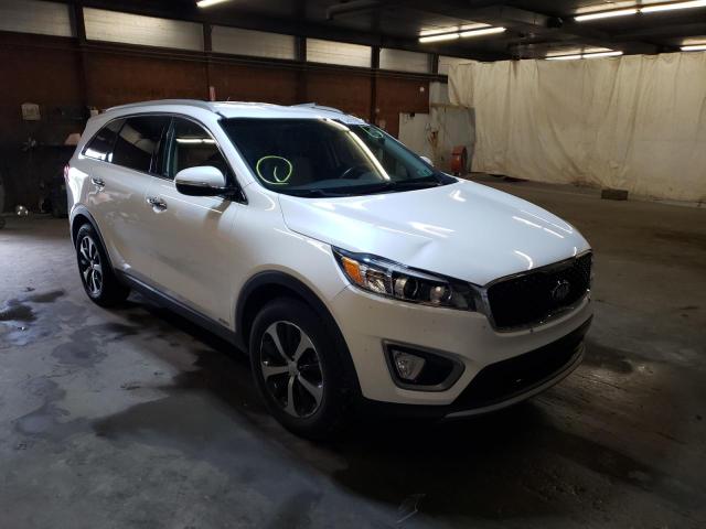 KIA SORENTO EX 2016 with VIN 5XYPHDA13GG024044 - Photo from auction