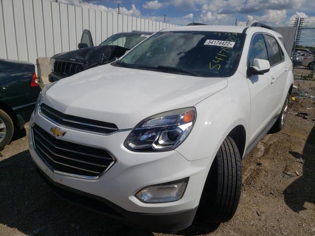 Photo 2 from auction – 2016 CHEVROLET EQUINOX LT with VIN 2GNALCEK8G1110923