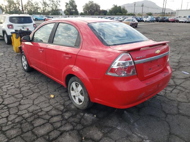Photo 3 from auction – 2009 CHEVROLET AVEO LS with VIN KL1TD56E09B390379