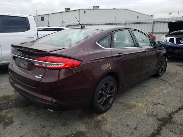Photo 4 from auction – 2018 FORD FUSION SE with VIN 3FA6P0HDXJR137113