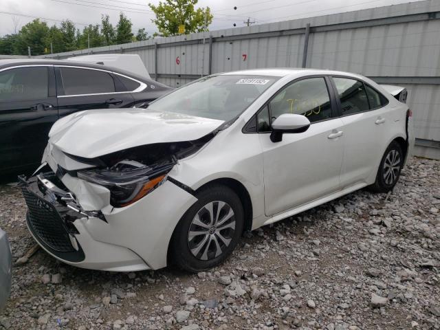 Photo 2 from auction – 2022 TOYOTA COROLLA LE with VIN JTDEAMDE1NJ038385